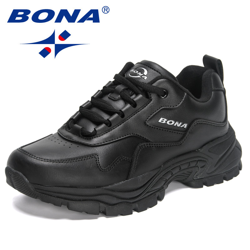 Luxury Lifestyle Brands - BONA Sepatu Lari Desainer Baru Sepatu