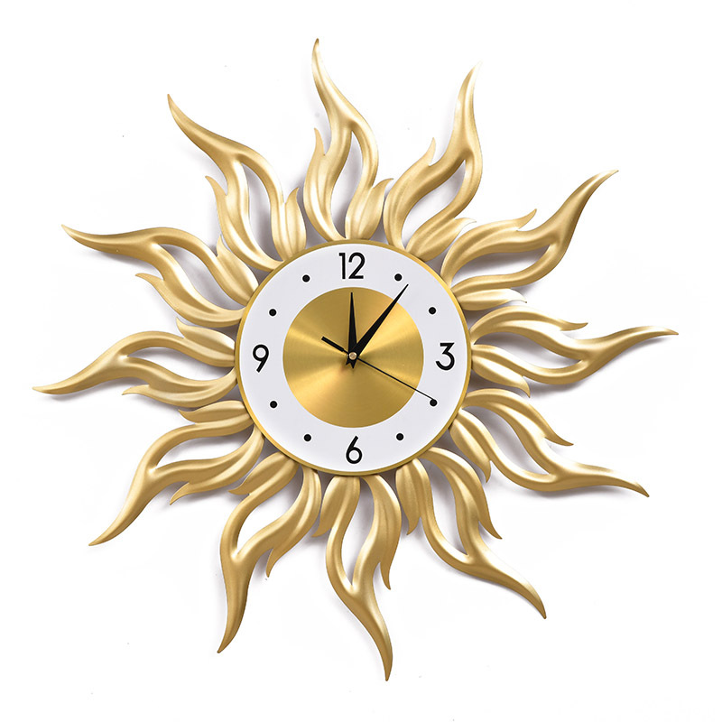 Luxury Lifestyle Watches - Jam Dinding Nordic Gold Ruang Tamu