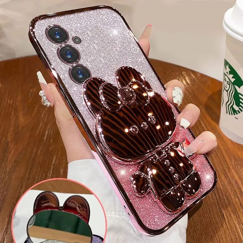 Casing Cermin Kelinci Berkilau - Luxury Lifestyle Photography ulasan dan harga