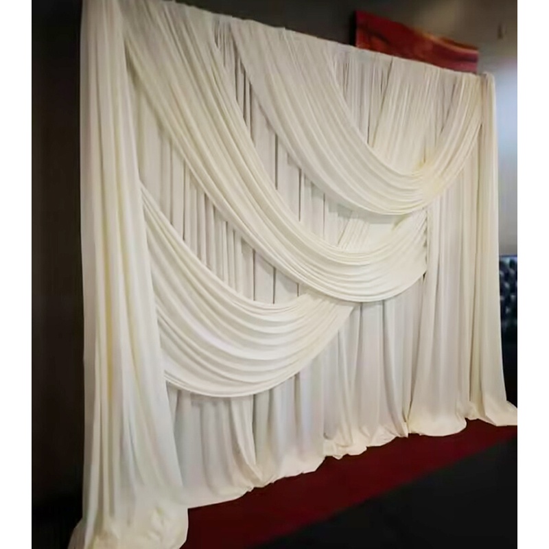 Panel Gorden Lycra Ivory Lembu - Luxury Lifestyle Photography ulasan dan harga