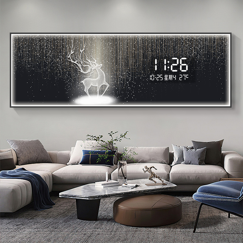 Lukisan Dekoratif Ruang Tamu E - Luxury Lifestyle Background ulasan dan harga