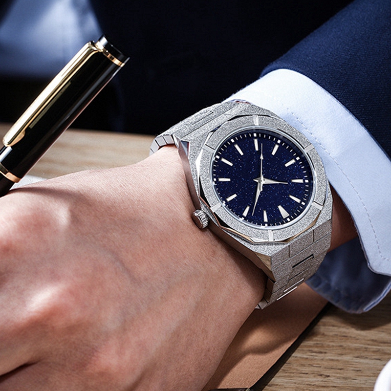 Jam Tangan Emas Stardust Brush - Luxury Lifestyle Watches ulasan dan harga