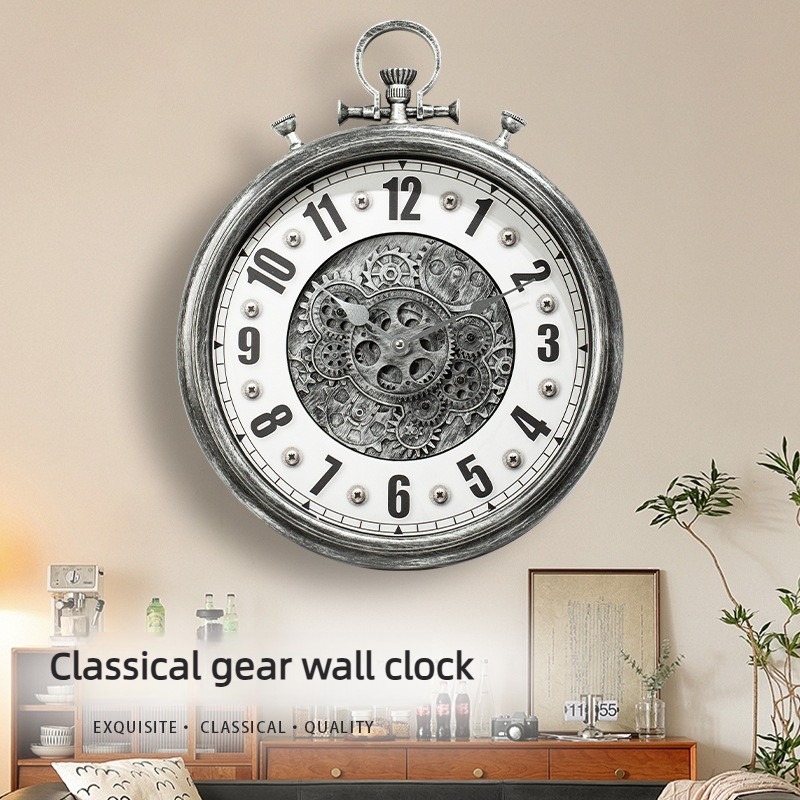 Jam Dinding Vintage Industrial - Luxury Lifestyle Watches ulasan dan harga