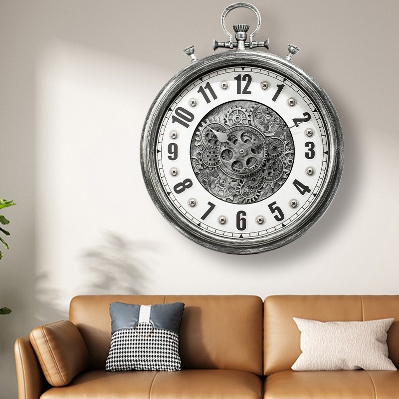 Jam Dinding Vintage Industrial - Luxury Lifestyle Watches ulasan dan harga