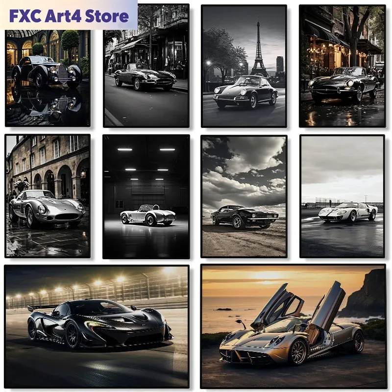 Poster Mobil Merek Terkenal Mo - Luxury Lifestyle Photography ulasan dan harga